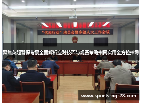 聚焦英超暂停背景全面解析应对技巧与观赛策略指南实用全方位指导 聚焦英超暂停背景全面解析应对技巧与观赛策略指南实用全方位指导