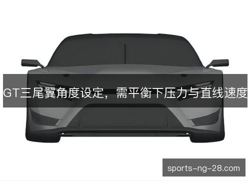 GT三尾翼角度设定，需平衡下压力与直线速度